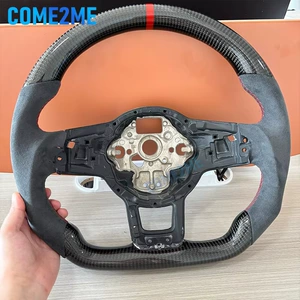 Volkswagen MK6 MK7 MK7.5 GTI R Polo 2013-2020 Golf 7 GTI carbon fiber suede steering wheel