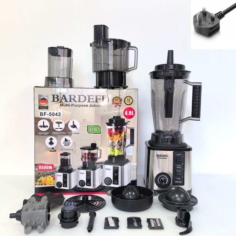 8in1blender纯铜4L跨境搅拌机商用不锈钢大功率绞肉碎冰榨汁机|undefined