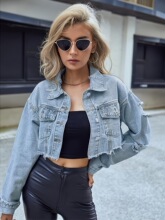 J 72807 Casual Short Denim Jacket ���eţ������ �羳�W��
