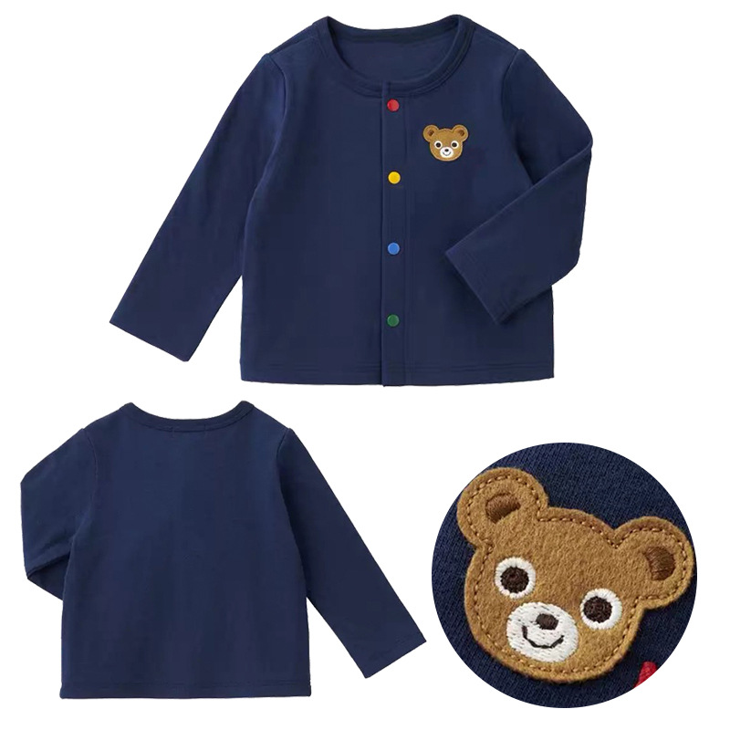 Children's spring cute Japanese cartoon cardigan for men and women
