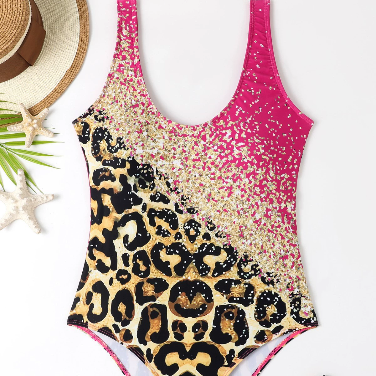 腾龙 Fashionable swimwear, European style, backless