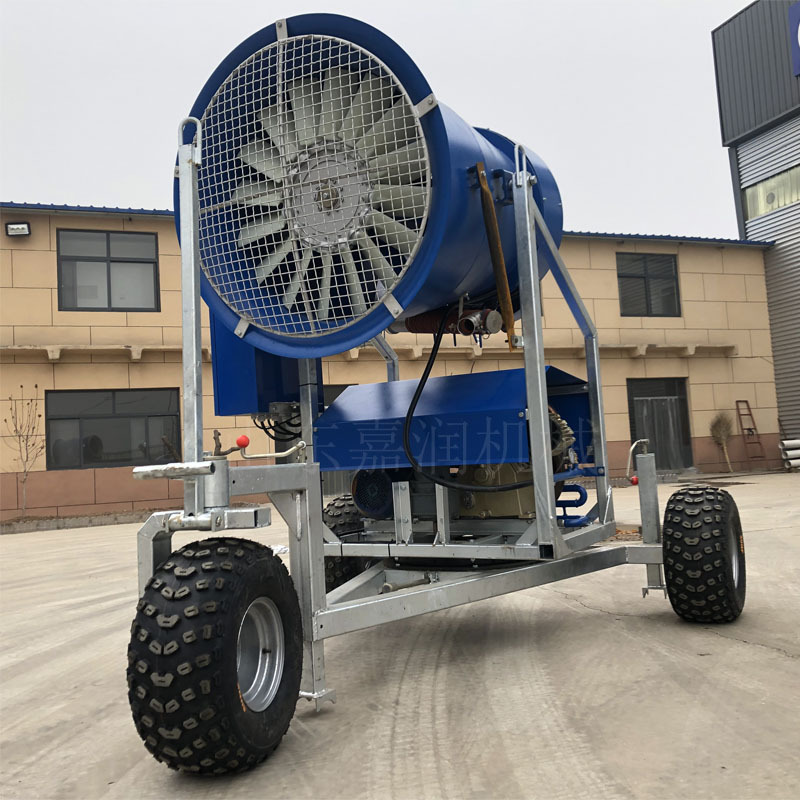 滑雪场喷雪机 牵引式移动造雪机 人工降雪设备