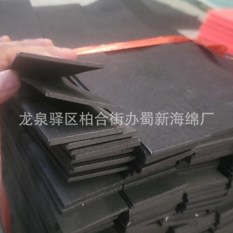 厂家供应红色静电条子泡沫/单面带胶红色静电珍珠棉条子/密封条