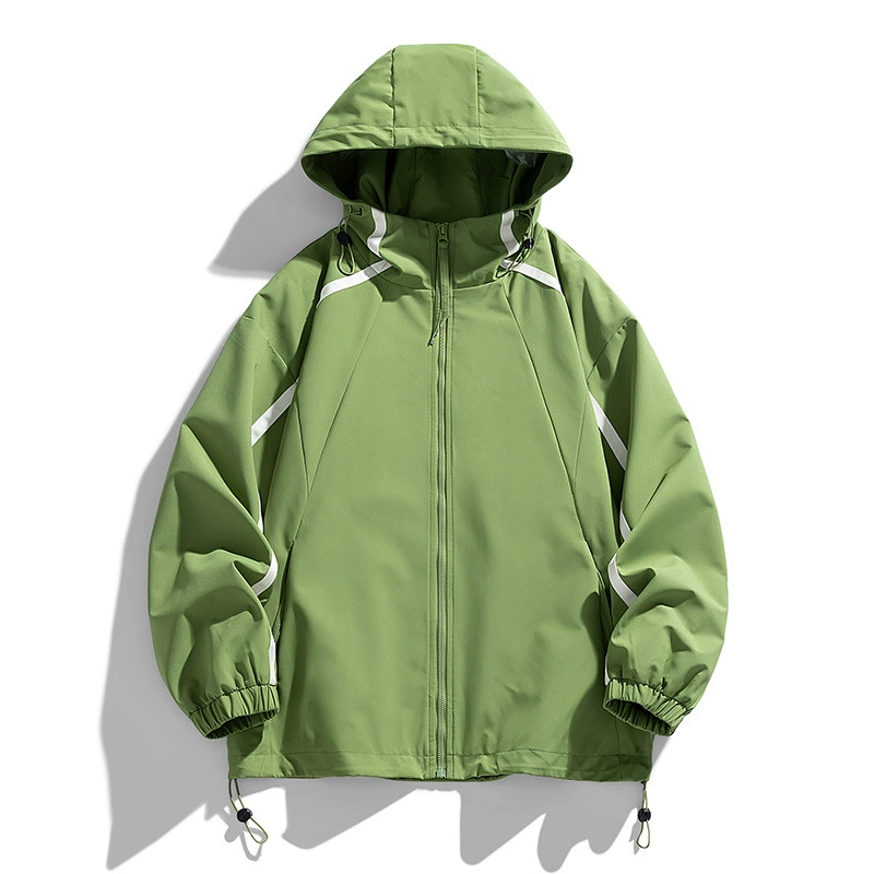 Ретро водонепроницаемая куртка с капюшоном для любимого для отдыха, oversize