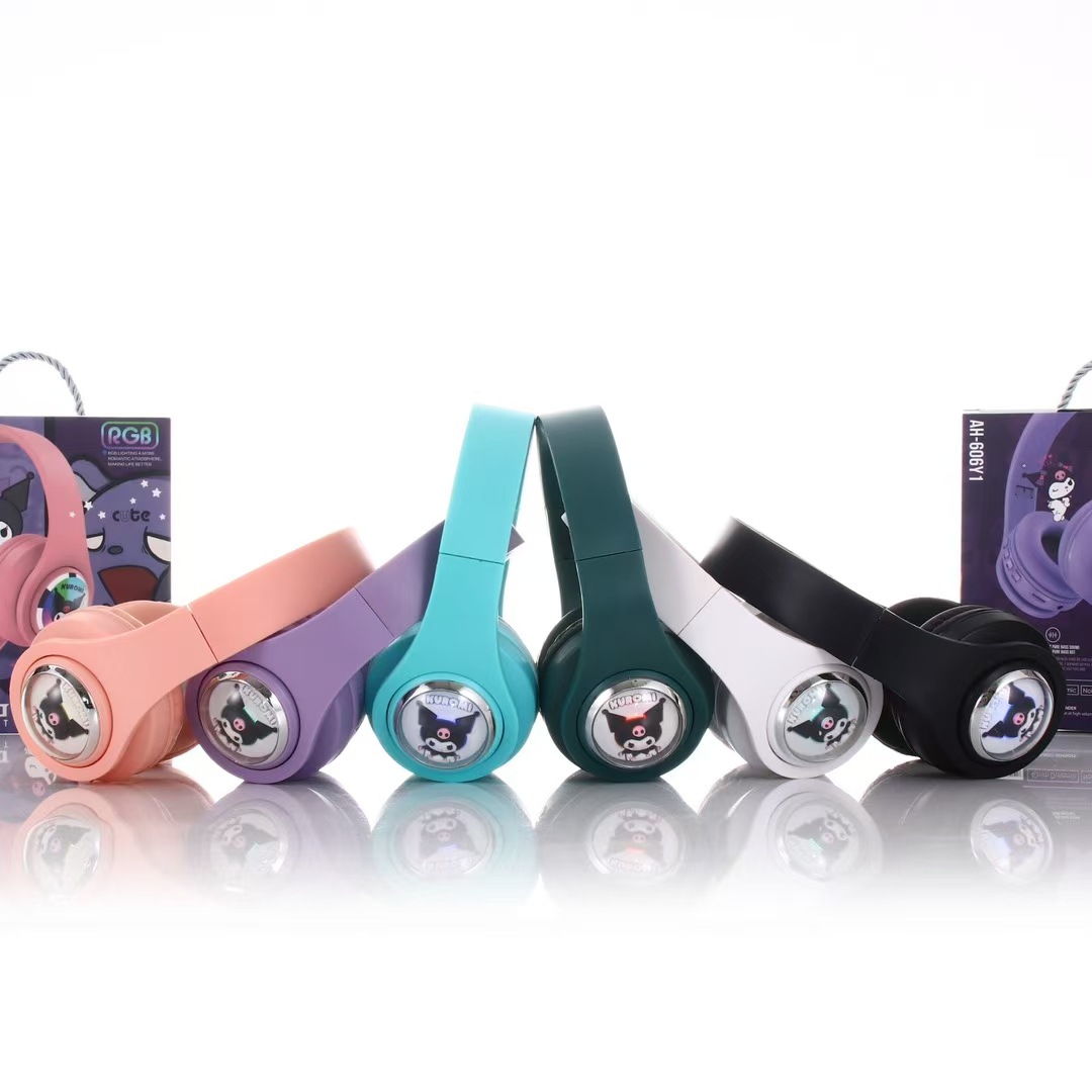 Nueva cápsula Koolomi auriculares Bluetooth de dibujos animados lindos auriculares estéreo de música computadora image 2
