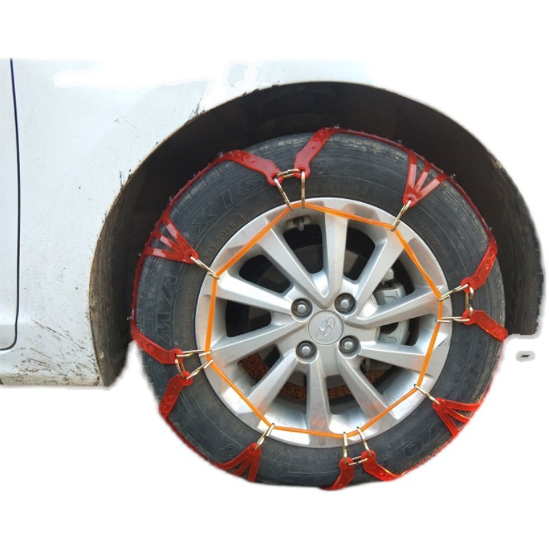 Car van SUV beef tendon anti-skid chain beef tendon ring tire anti-skid chain accessories leather ring