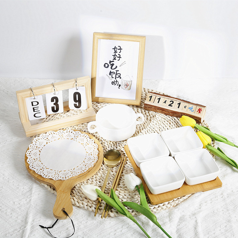 Kindergarten Meal Photo Props, Gourmet Recipes, Photo Trays, Photo Decoration Props, Hot Sale of the Day