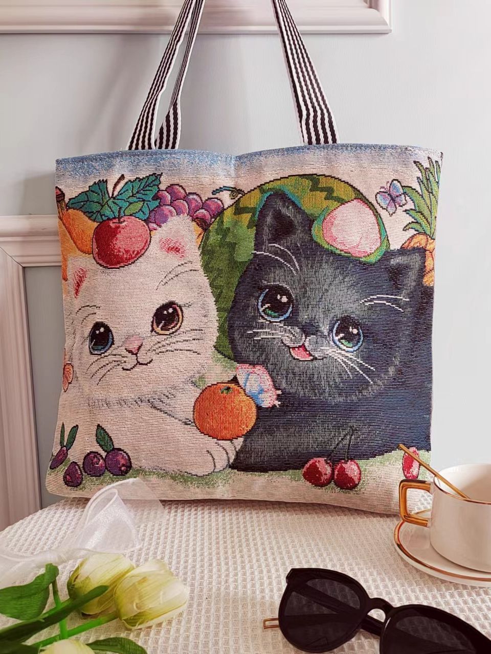 Trend capacious shopping bag