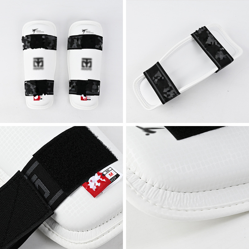Set de Protectores de Brazos y Piernas de Algodón y EVA Acolchado para Taekwondo