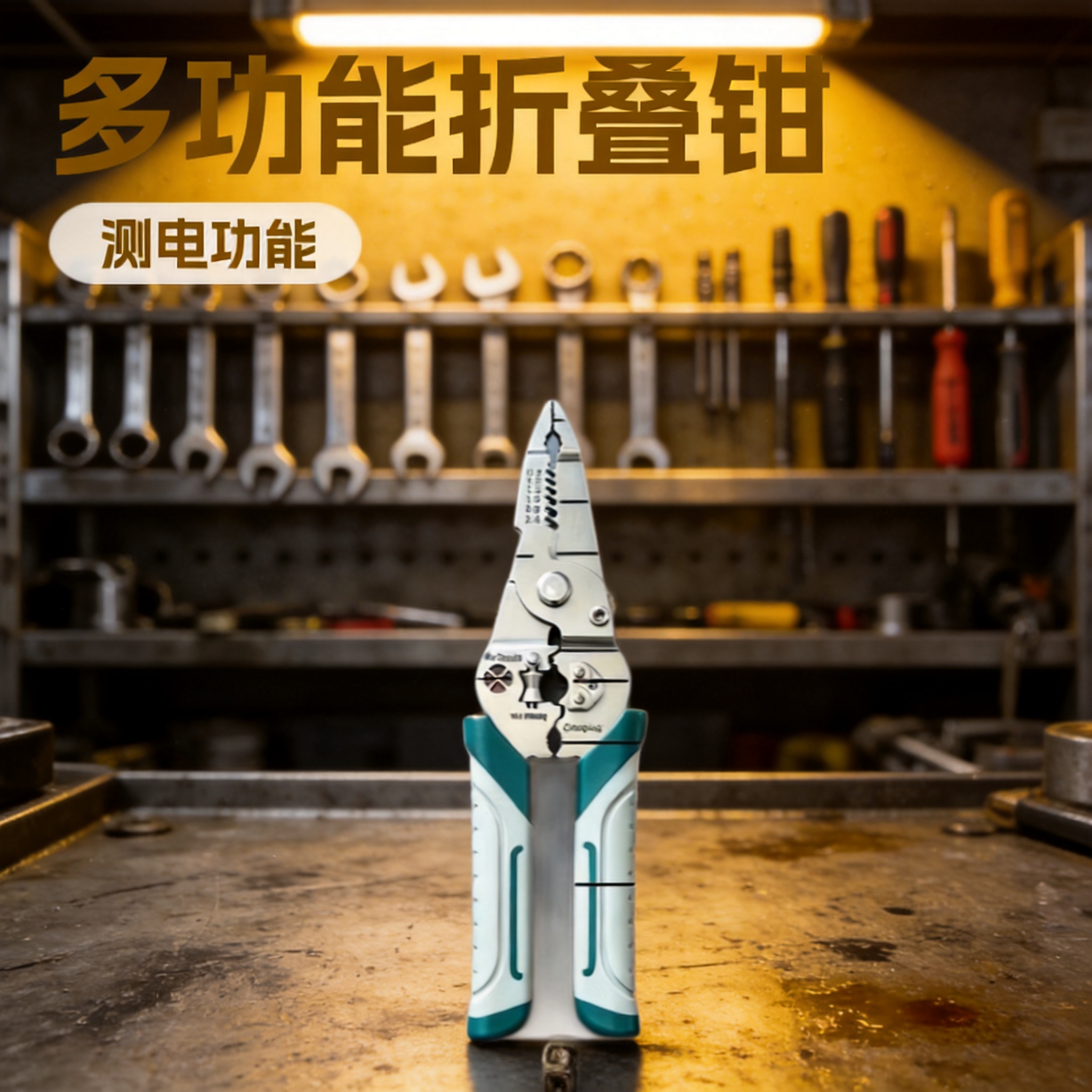 钳子分线剪电线鹰嘴剥线钳多功能剥线钳电工专用压线钳五金工具