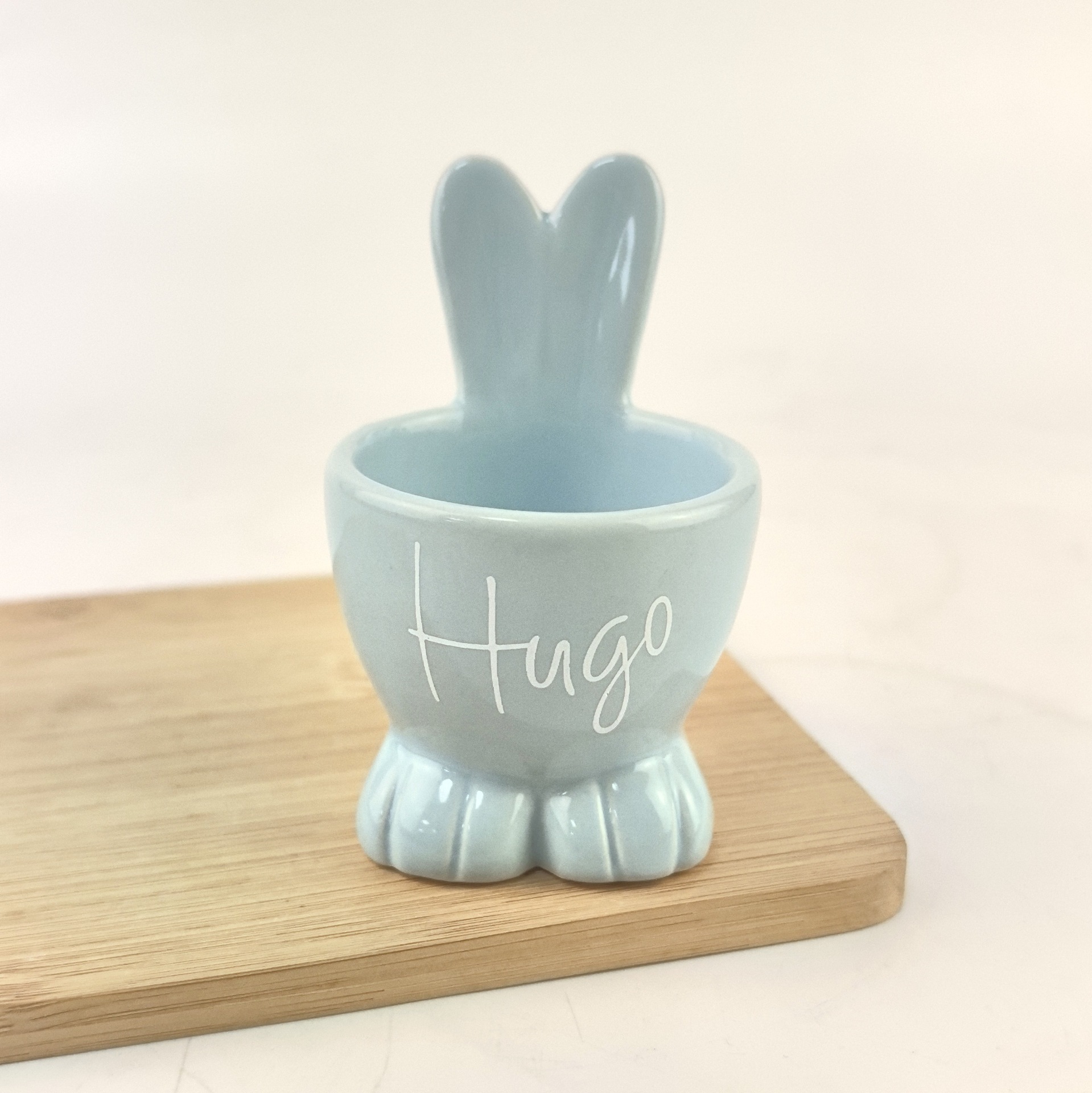 Pascua lindo conejo desayuno huevo taza huevo estante huevo creativo utensilios de mesa de comedor