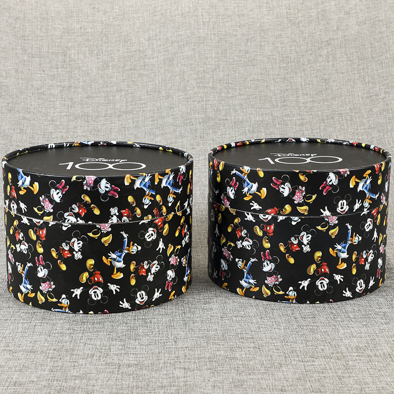 牛皮纸包装纸管纸筒定 制烫金彩印天地盖圆筒茶叶纸罐纸筒定 做