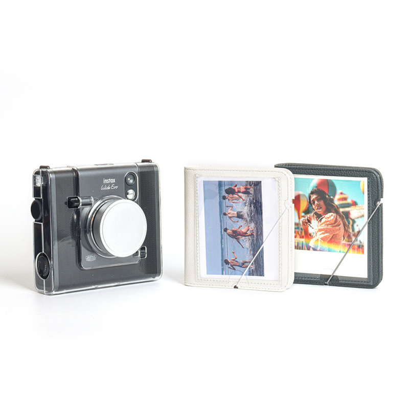 Suitable for Polaroid Square W210/W300/W400 Photo Album with Lychee Pattern, 28 Photo Straps, Photo Album, Souvenir Album Suitable for Polaroid Square W210/W300/W400 Photo Album with Lychee Pattern, 28 Photo Straps, Photo Album, Souvenir Album