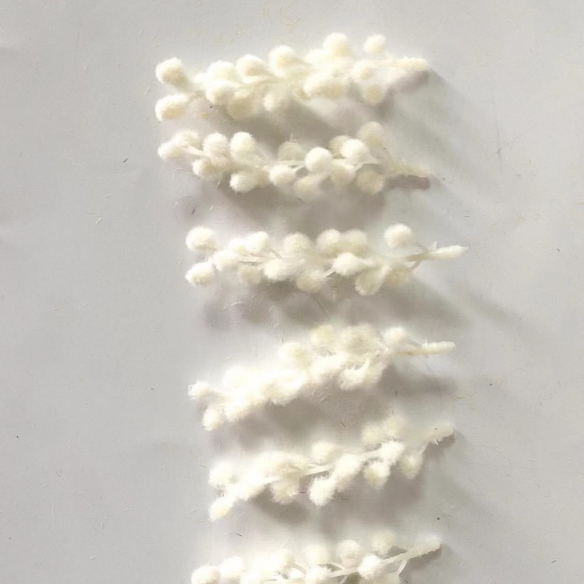 工場直販の造花アカシア、半完成品の花頭、DIY手工芸品、卸売、家の装飾と美化