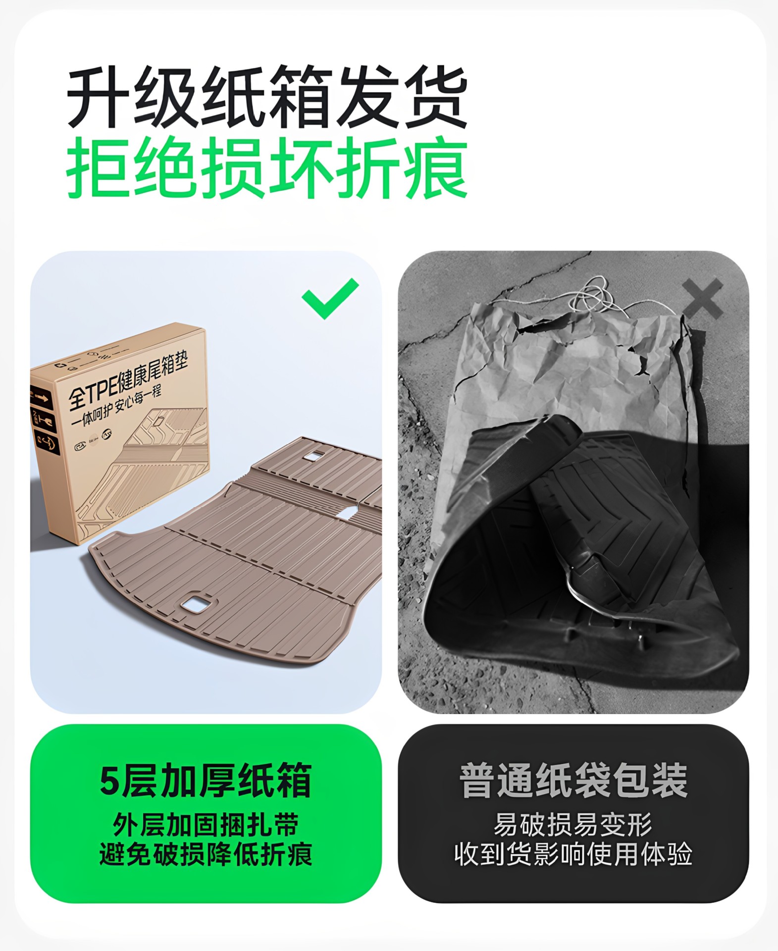 Suitable for the new generation Li Auto L6, TPE car interior modification integrated trunk mat accessories