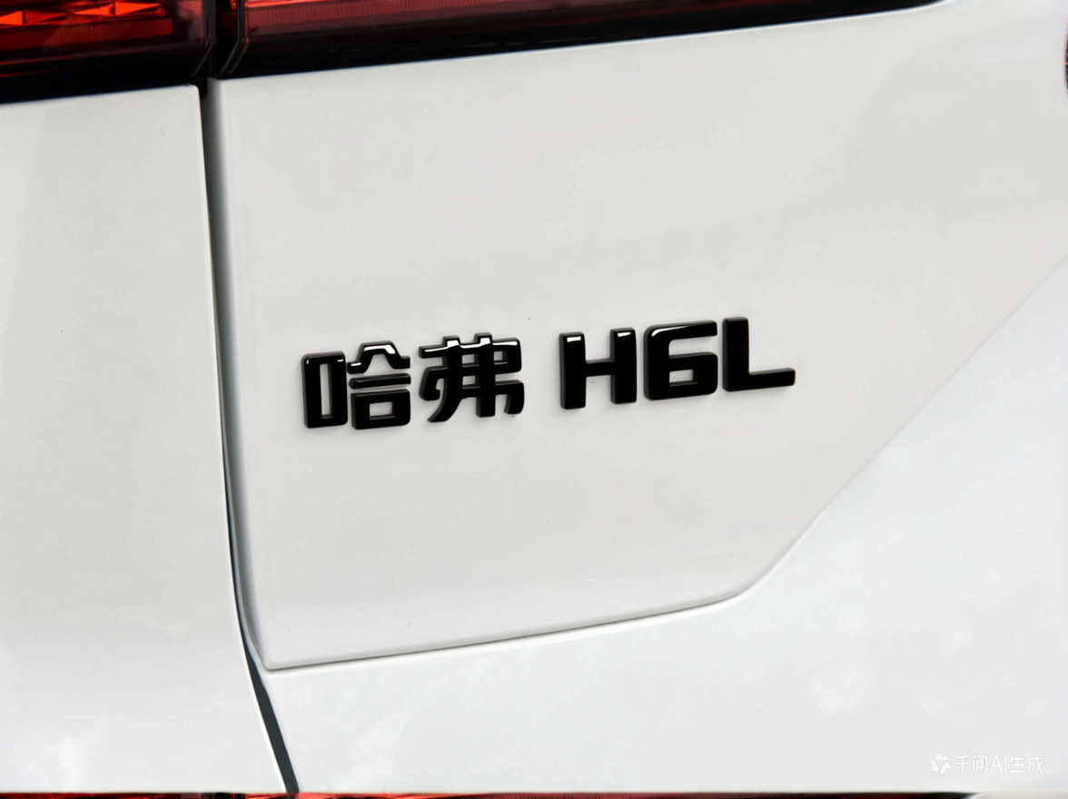 Suitable for 26 Models of Haval H6L Black Warrior Blackened Personalized Modified Car Logos, Metal Non-Destructive Installation Tail Logo Blackening Modification