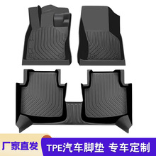 TPE汽车脚垫批发 专车专用丝圈脚垫防滑耐磨环保汽车脚踏汽车脚垫