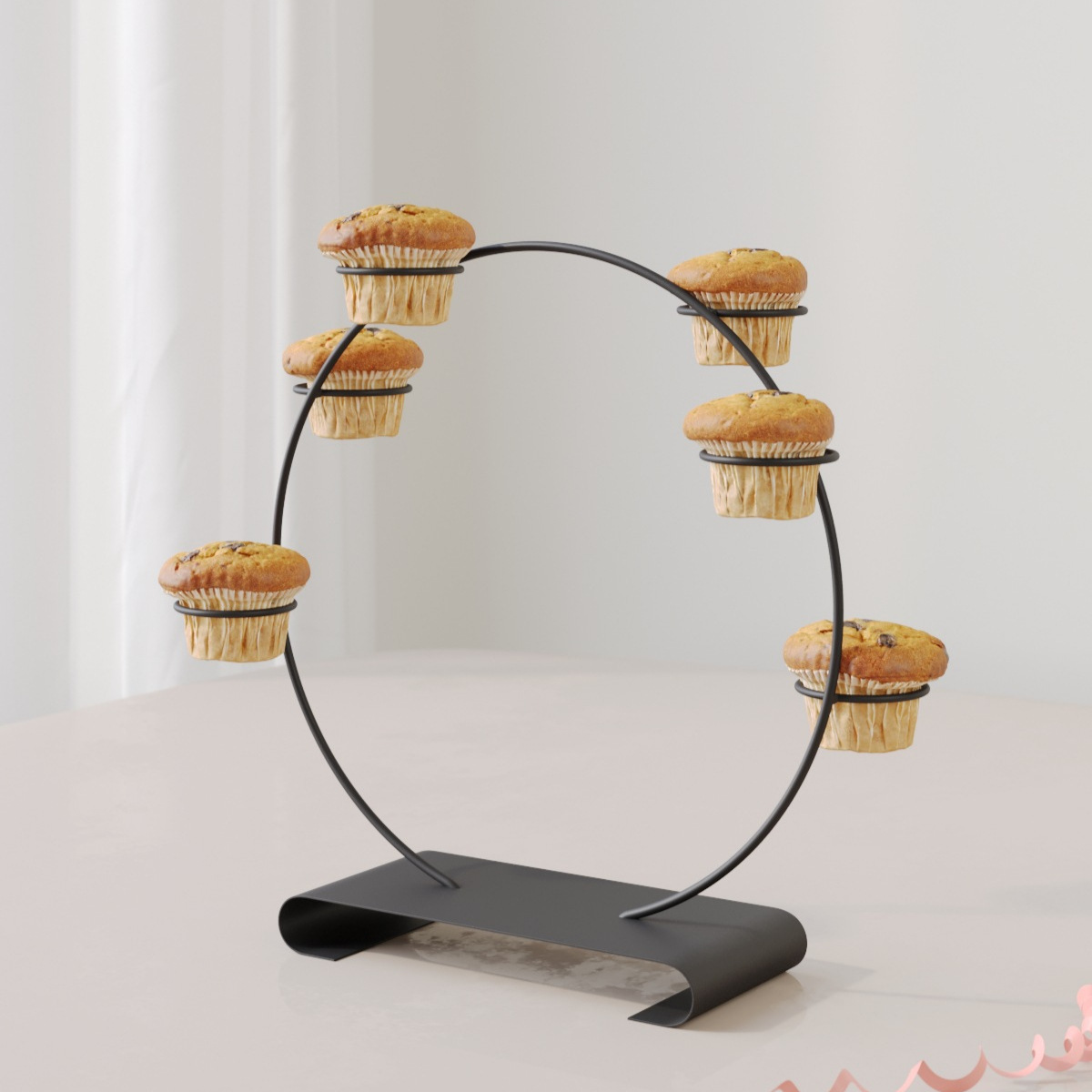 Decoración de mesa de postre europea para mostrar bandeja de pastel, mesa de descanso de té, marco de refresco de té de la tarde, marco de pastel de hierro forjado se puede ajustar image 2