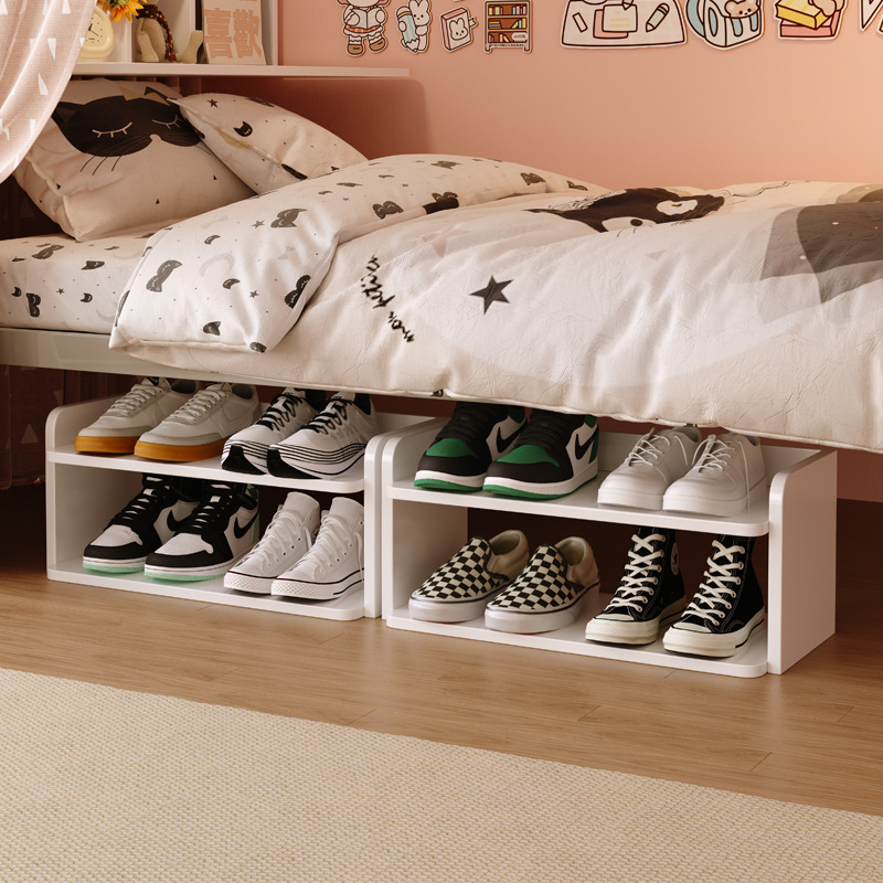 Shoe Rack Slit Doorway Small Narrow Layered Simple Household Space-saving Storage Shoe Cabinet for Rental House