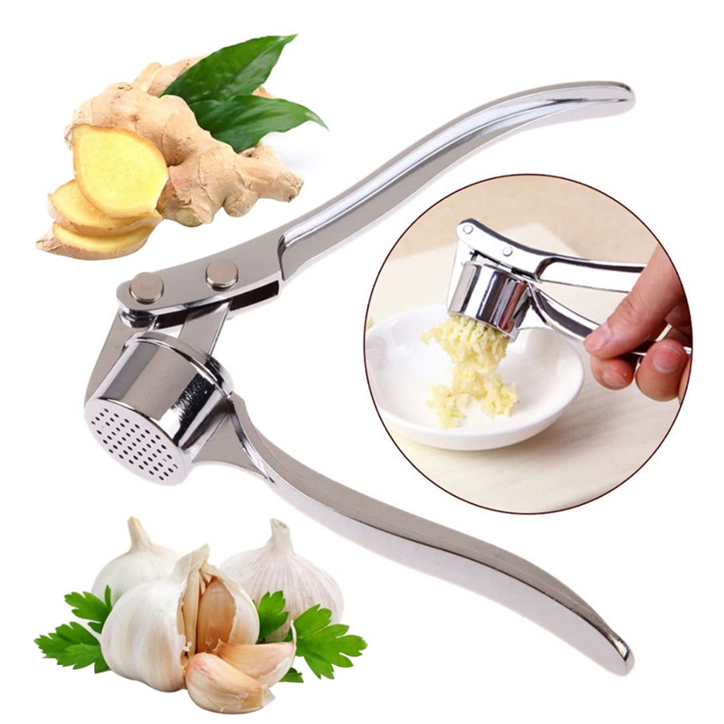 Garlic press, garlic press zinc alloy manual garlic press CJ07047