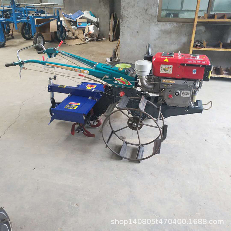 水田15马力拖拉机8-25马力电启动手扶拖拉机价格拖拉机耕地犁
