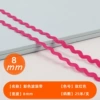 0.8cm*rose red*25 meters/strip