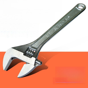 Adjustable Wrench Manufacturer Direct Sale 6-Inch 8-Inch 10-Inch 12inch 15inch Large Opening Adjustable Wrench