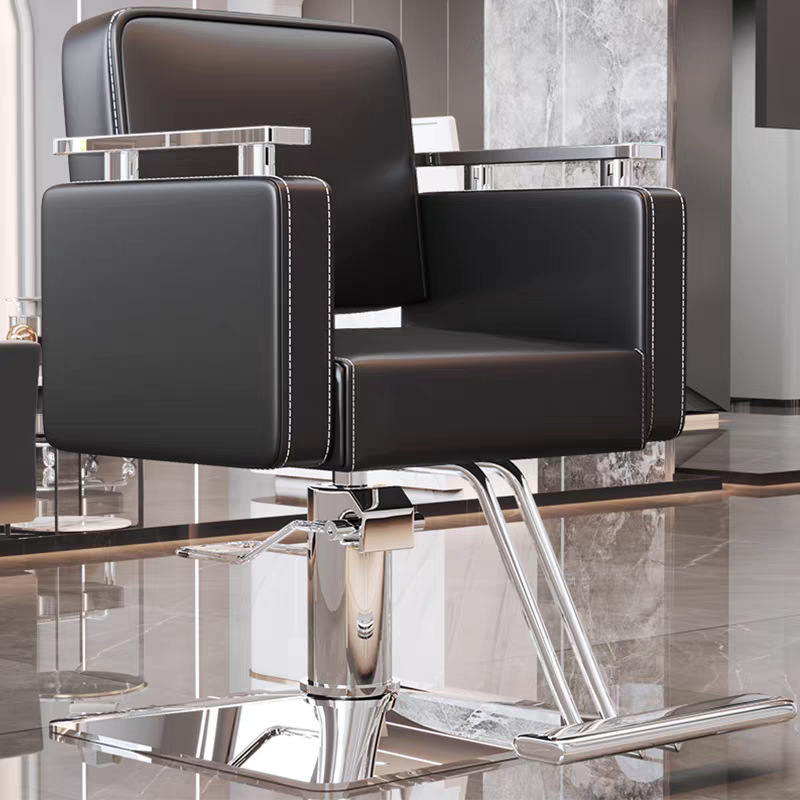 Silla de barbería silla de barbería elevación silla de barbería giratoria barbería barbería belleza transfronteriza ajustable