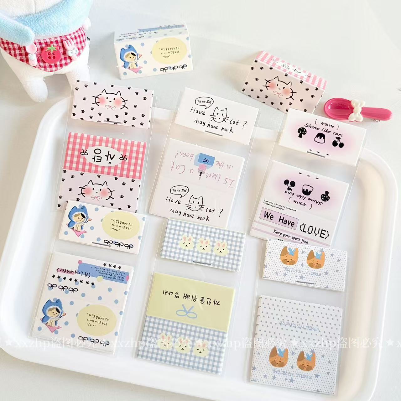 Cat Story Mini Cards [6 Styles] 120 Pieces