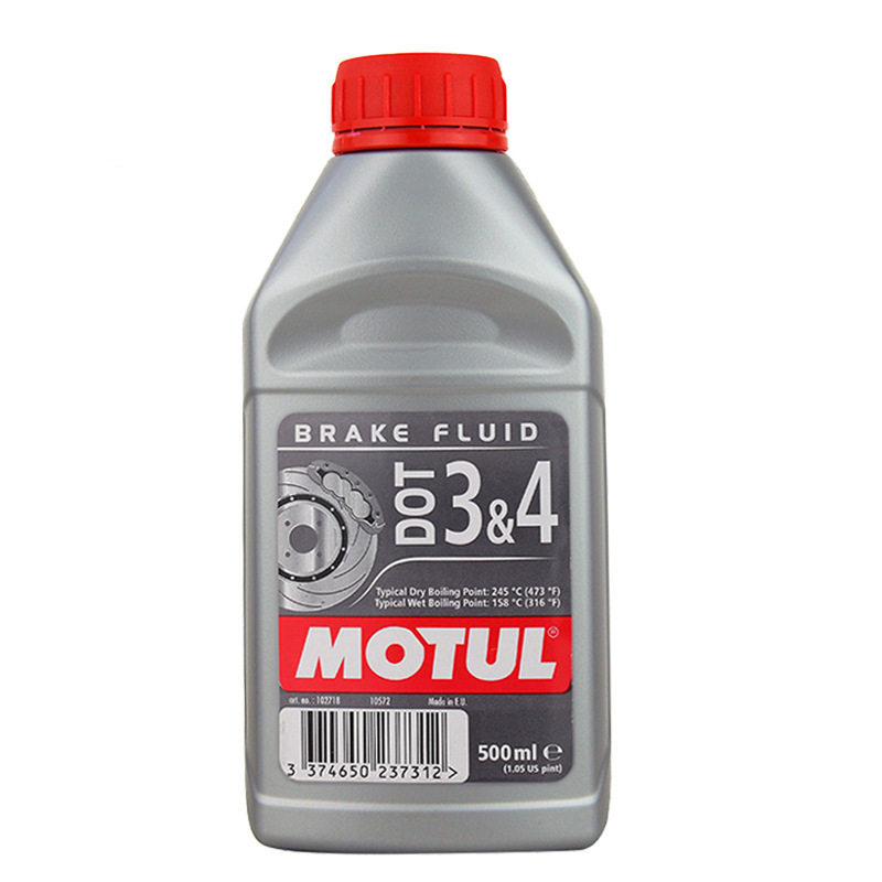 摩特刹车油 DOT3/4 500毫升 适用本田丰田福特现代大众奥迪制动液