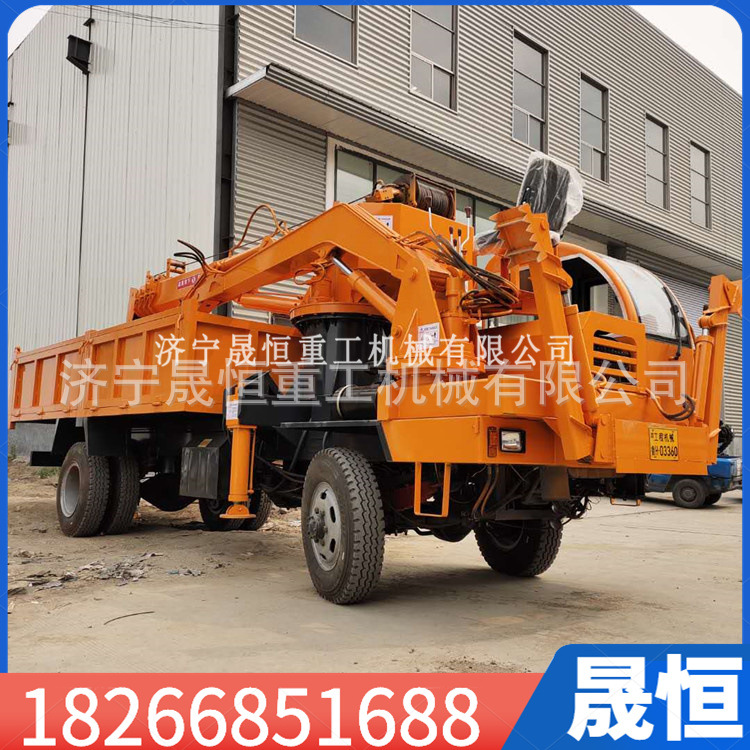 现货 随车挖 两驱四轮农用运输车 挖沙挖土 工程自卸车运输车