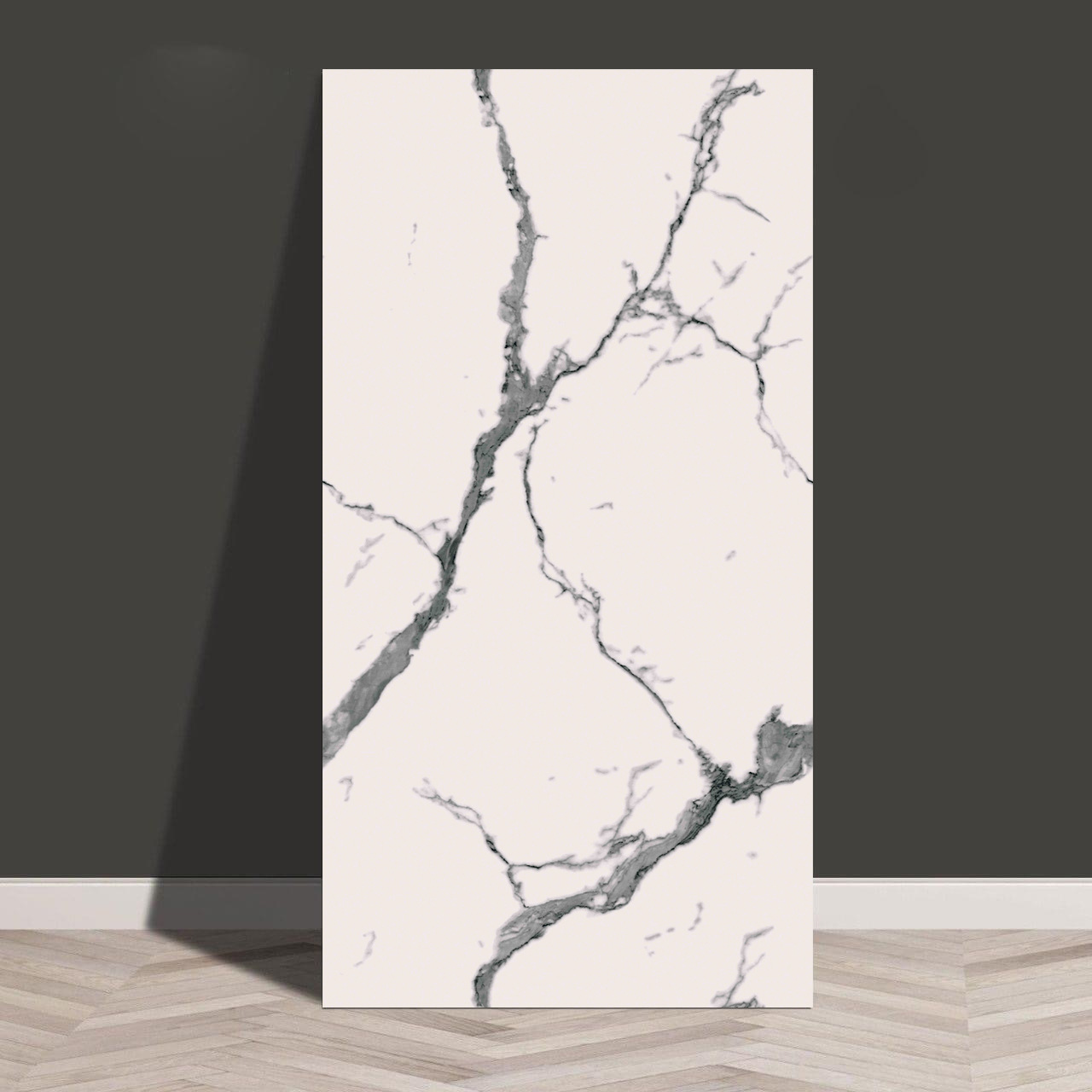 Baldosas de mármol transfronterizas autoadhesantes pegatinas de pared decorativas cocina gruesa baño renovación impermeable a prueba de aceite
