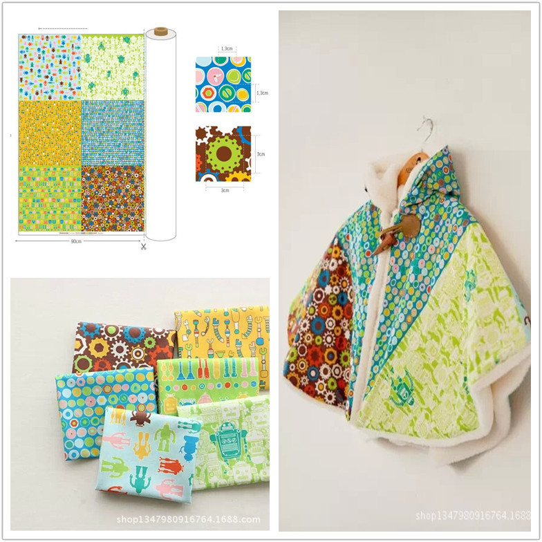 包包布桌布台布面料棉麻布艺经典卡通家居田园风格麋鹿图案