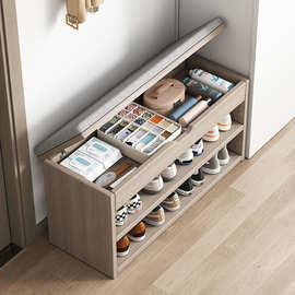 换鞋凳家用门口鞋架可坐式鞋柜一体坐凳入户软包坐垫穿鞋凳进门凳