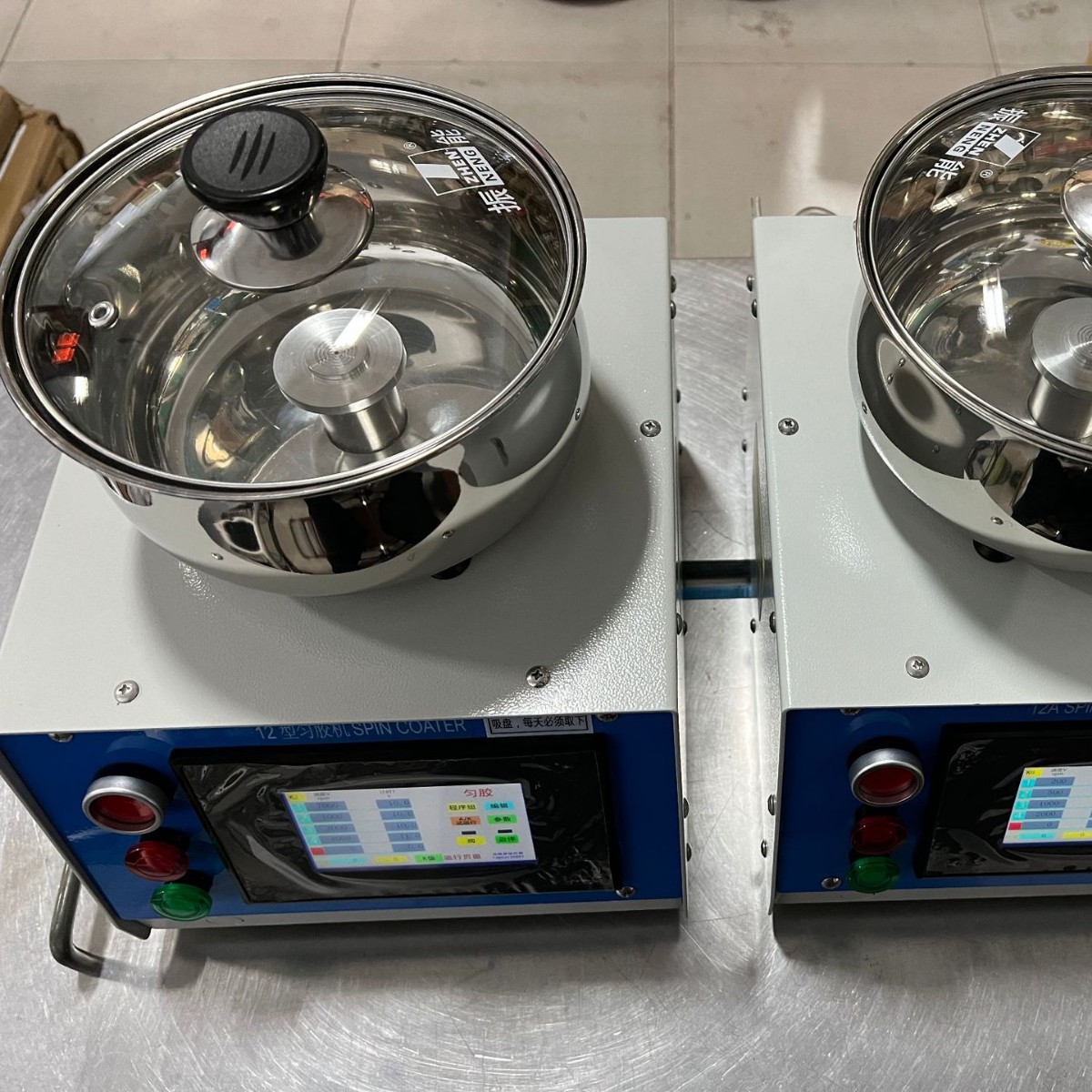 12Ac匀胶机触屏旋涂仪厂家直销实验室光学ITO玻璃硅片光刻胶