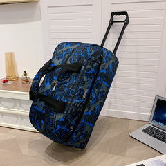 Travel bag large capacity luggage bag boarding bag short-distance travel bag Korean version lightweight student school trolley bag trendy