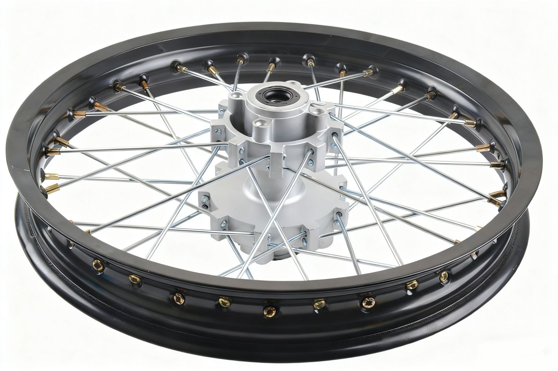 Climbing Mountain Off-Road Motorcycle Cqr Front and Rear Hub Rim Assembly Aluminum Alloy Rim Rim Roller Wheel