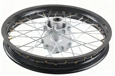 Other brake systems | Wheel - rear-18-black-aluminum-rim