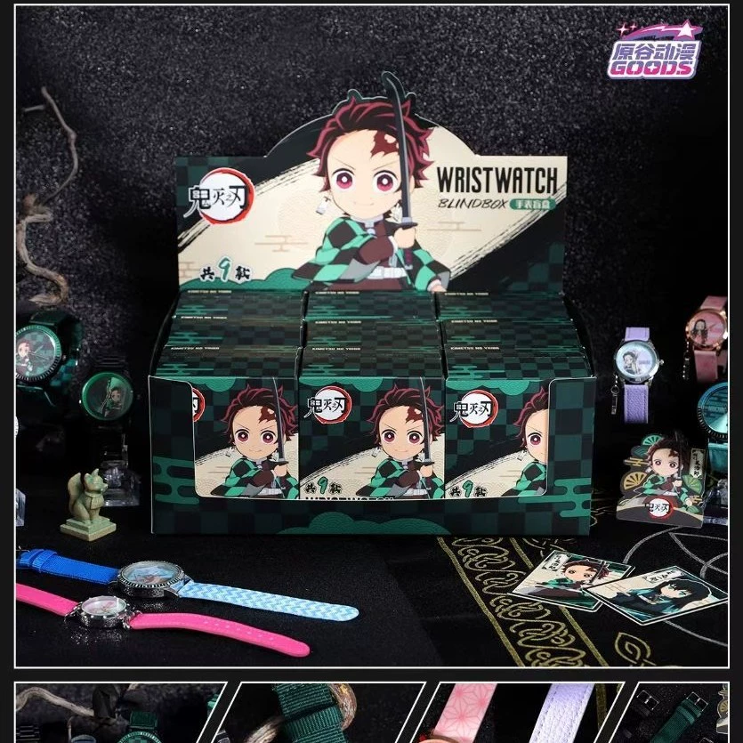 Май и MHS180020 Crayon Shinchan для взрослых серии часы сюрприз коробка слепой коробки подарок 12/коробка