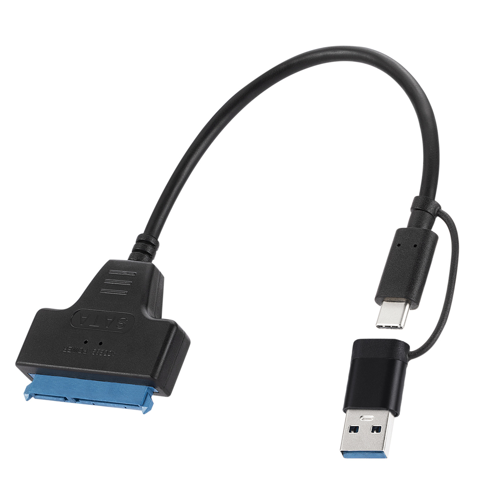 USB3.0 al cable externo del adaptador del disco duro de SATA cable mecánico de estado sólido del disco duro de 2,5 pulgadas Cable de impulsión fácil del usbtosata
