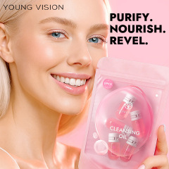 YOUNG VISION セカンドパルス メイク落としオイル 5 個パック トラベル ポータブル アイ リップ フェイス スリーインワン メイク落としオイル