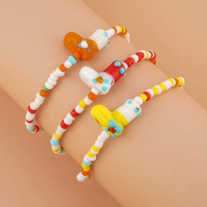 Europe and the United States cross-border Amazon new color glass beads shoes Stockings elastic string beaded color beads Europe and the United States cross-border Amazon new color glass beads shoes Stockings elastic string beaded color beads