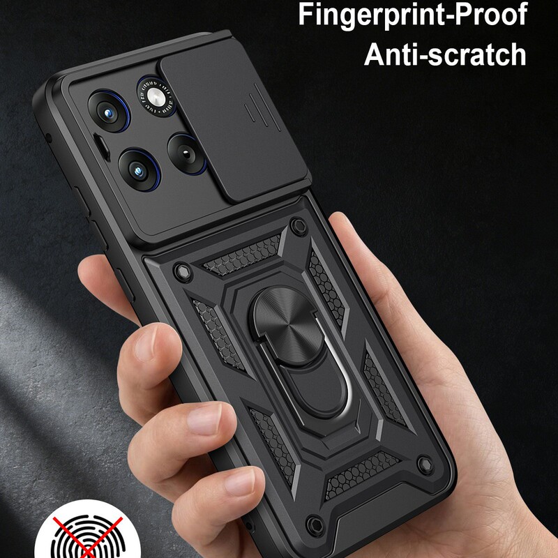 Suitable for Moto Edge 70 Fusion Sliding Window Stand Phone Case Moto G86 Ring Anti-Fall Phone Case Suitable for Moto Edge 70 Fusion Sliding Window Stand Phone Case Moto G86 Ring Anti-Fall Phone Case