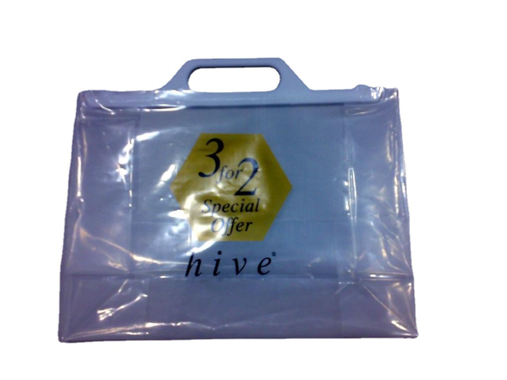 供应PVC钢丝包/pvc袋/pvc车缝袋