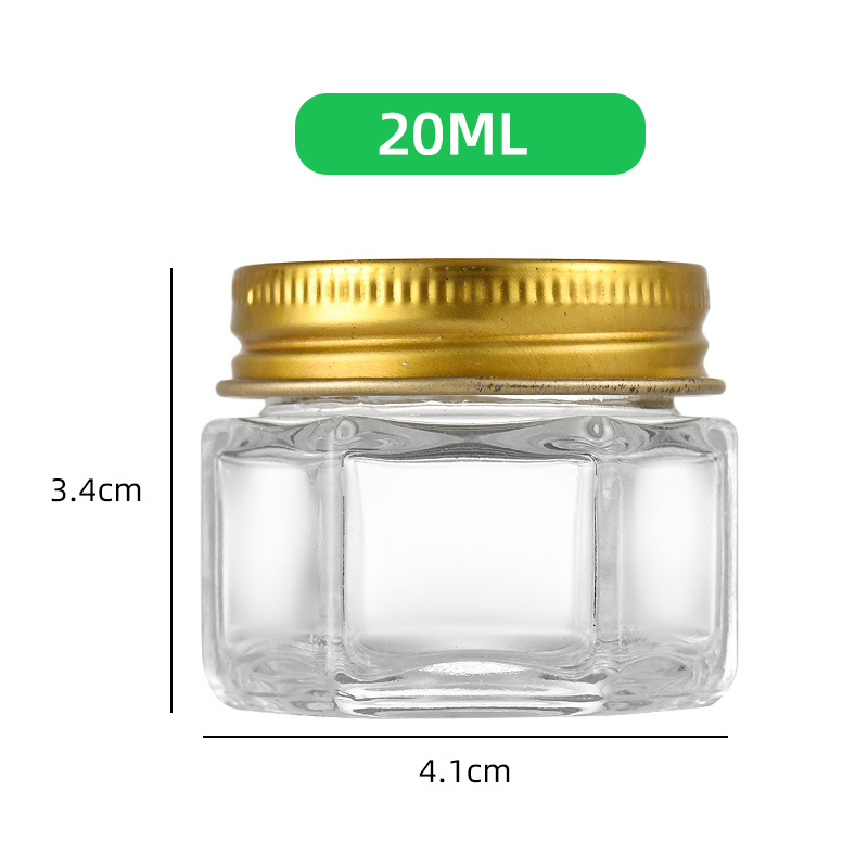 15ml 육각형 병;.