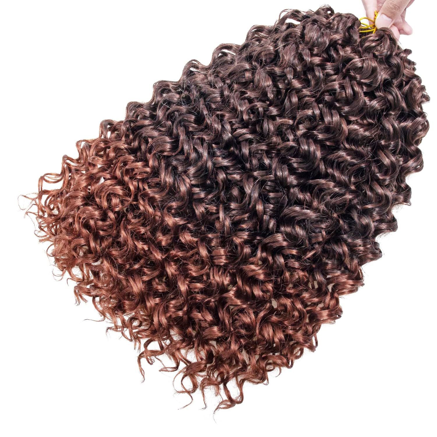 Cabello Rizado para Crochet Gogo Curly, Fibra de Alta Temperatura, Cómodo, Fácil de Usar