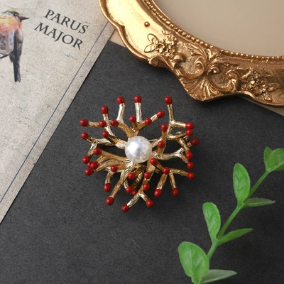 New fashion retro Baroque Yaxa sancaqları - style-2-no-specifications