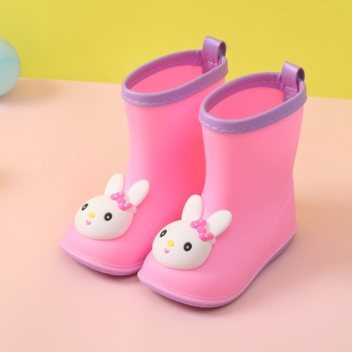Baoyu children's rain boots cute three-dimensional children's rain boots yellow duck dinosaur men's and women's baby rain boots spring and summer new overshoes