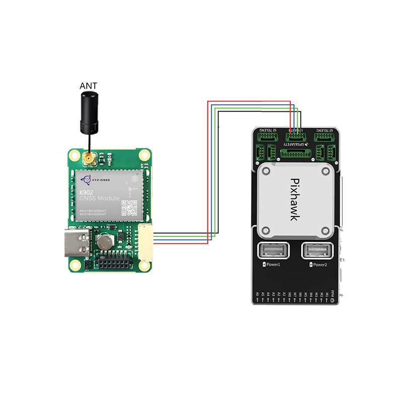 All-star full-band RTKGNSS module high-precision high-precision positioning GNSS board mini version K902