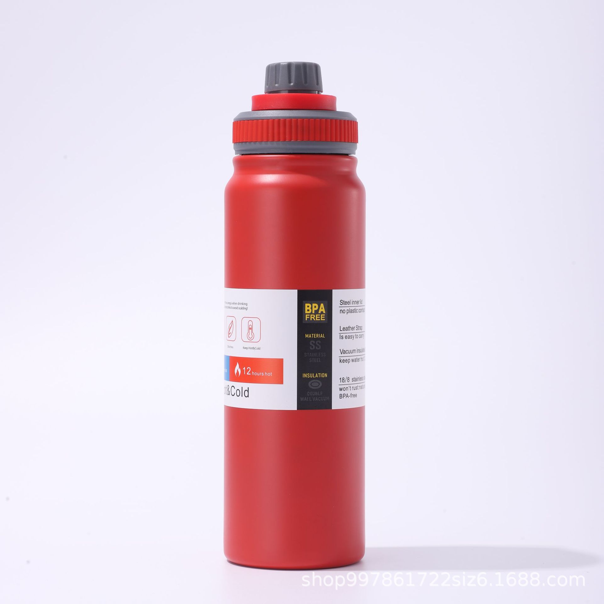 Botella espacial transfronteriza 304 taza de acero inoxidable de alta capacidad portátil al aire libre viaje de montaña taza de agua al por mayor